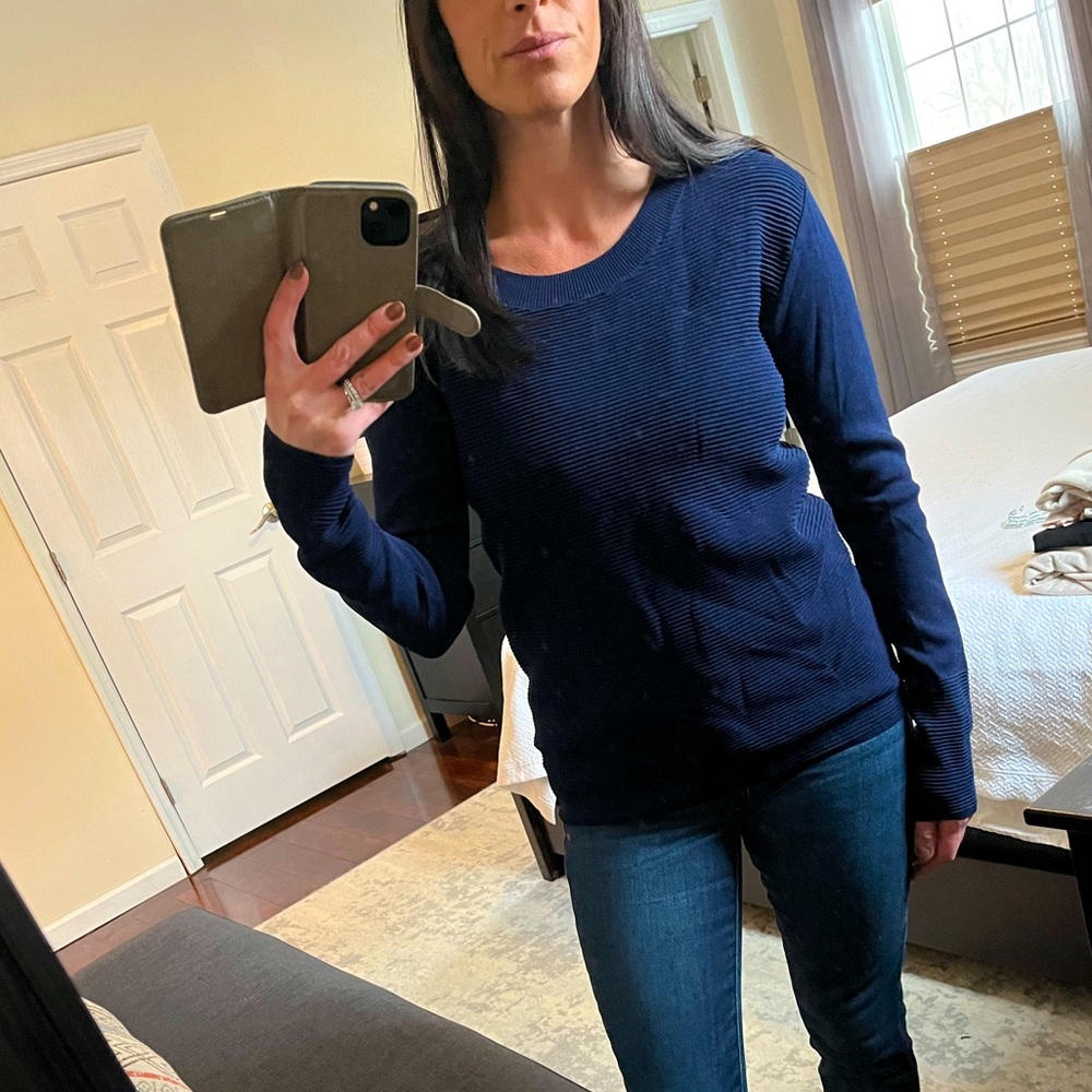 Ribbed Classic Knit Top